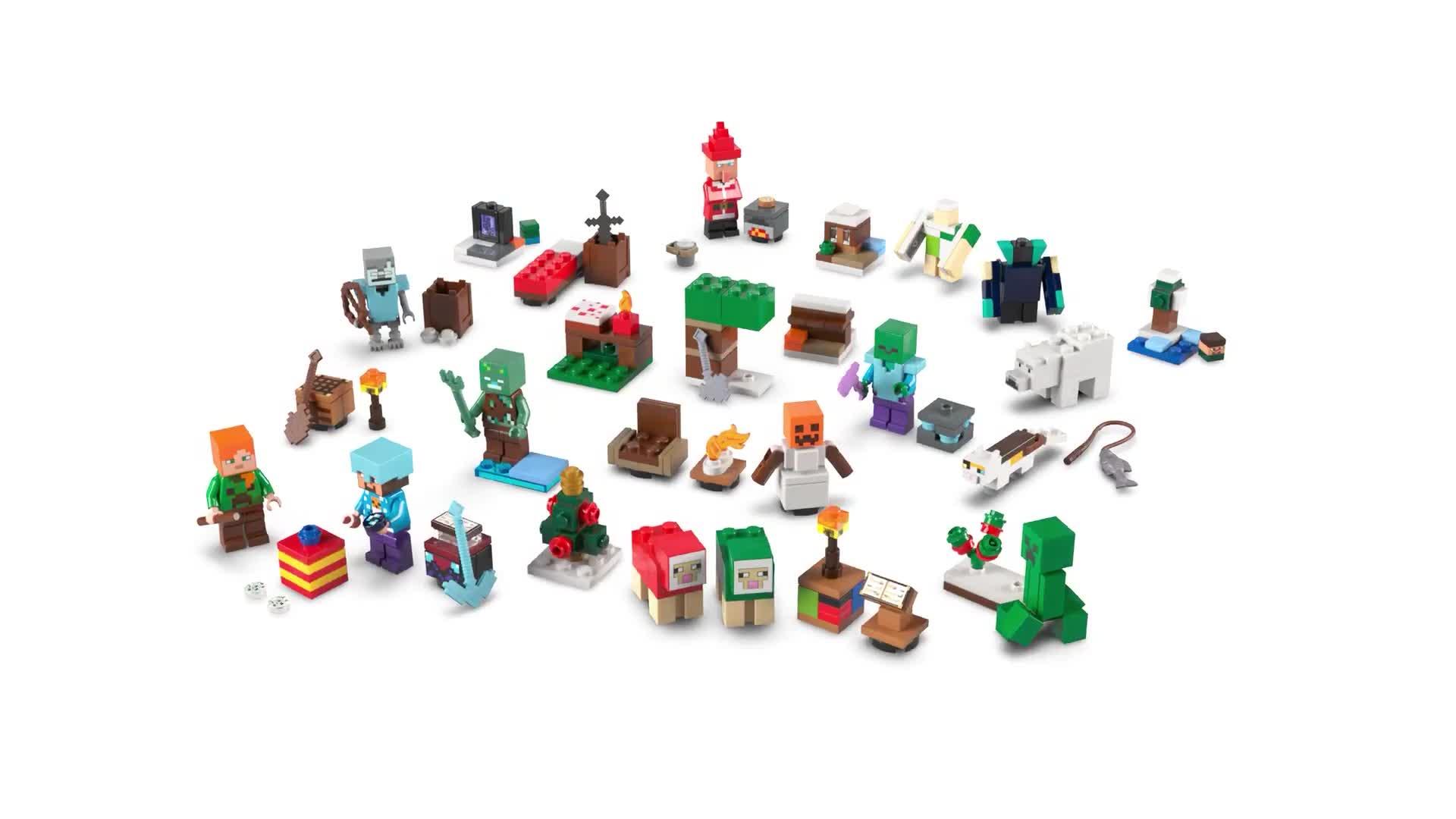 Image thumbnail 7 of 7 of LEGO Minecraft Advent Calendar 2025
