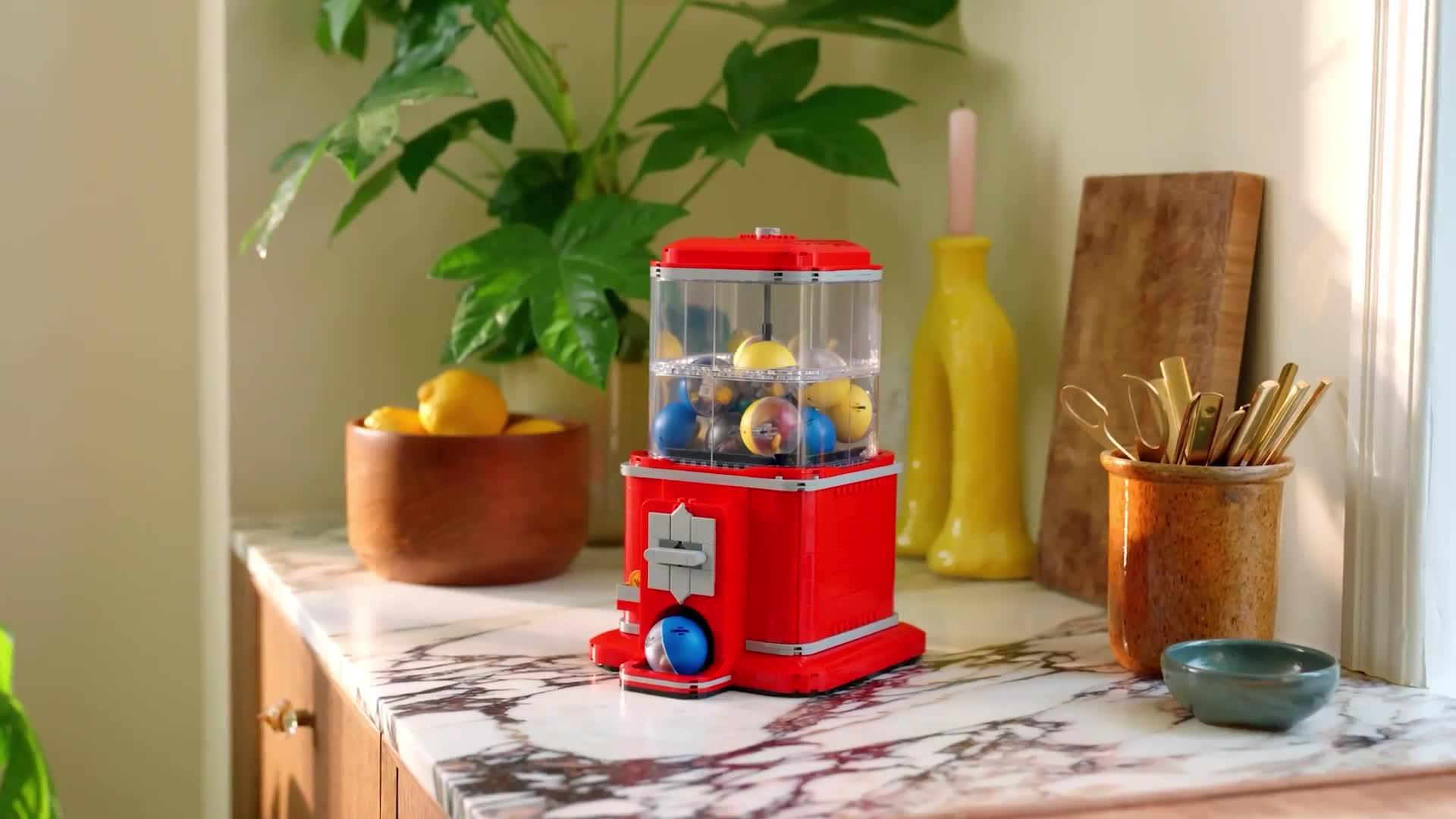 Image thumbnail 8 of 8 of LEGO Ideas Minifigure Vending Machine DIY Set 21358