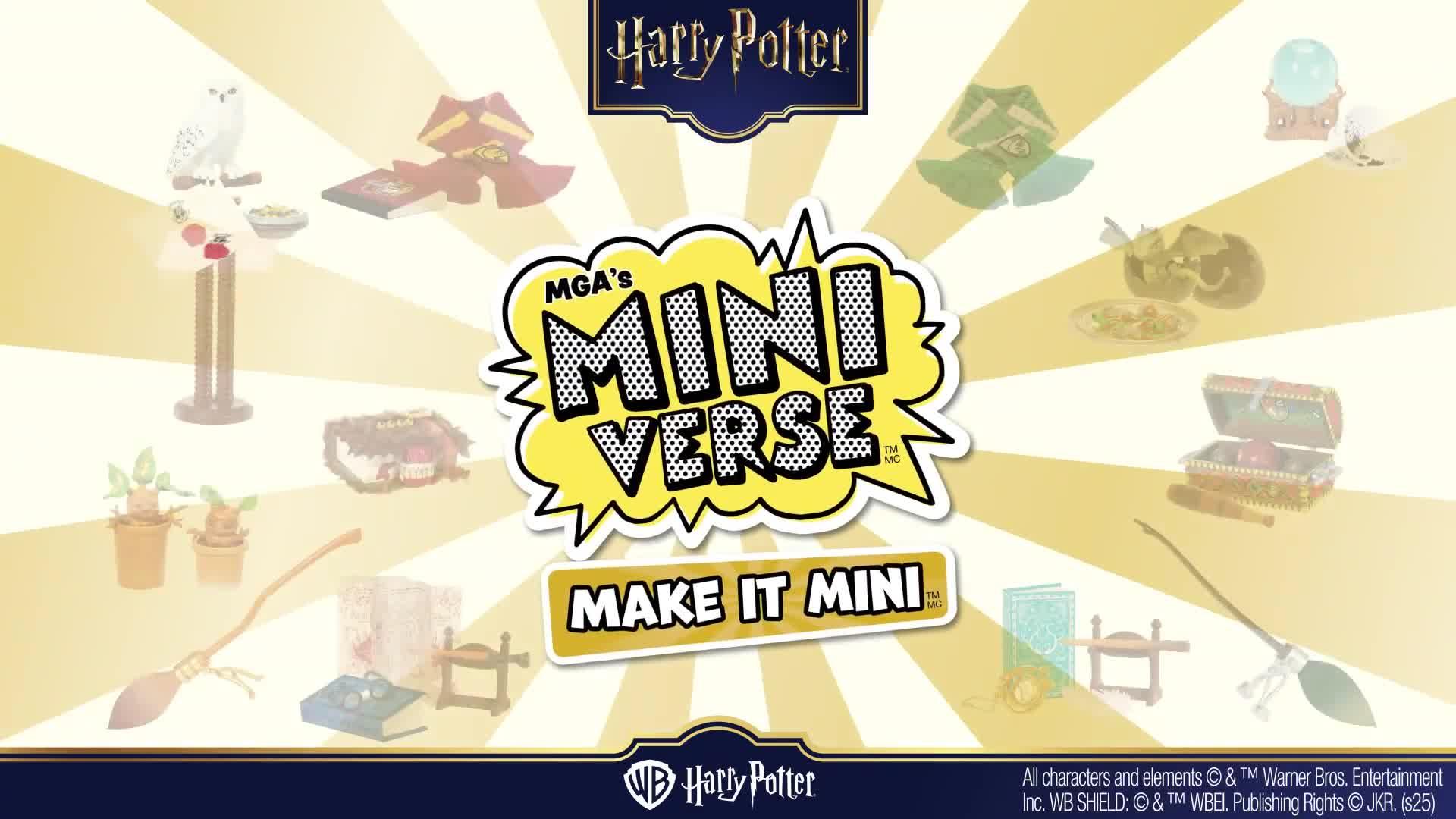 Image thumbnail 8 of 8 of Mini Verse MGA's Miniverse-Mini H Potter Hogwarts PDQ