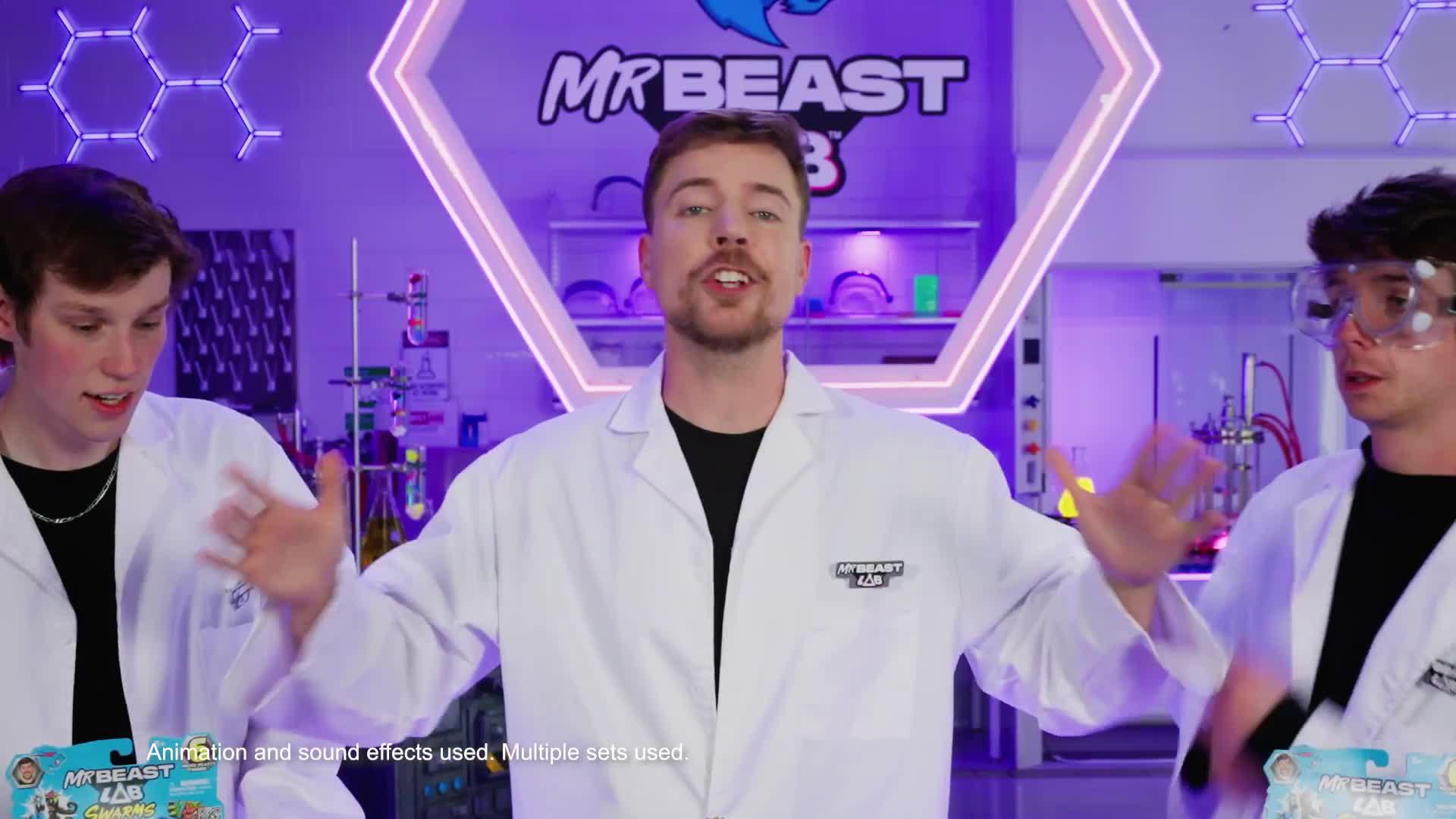 Image thumbnail 4 of 4 of MrBeast Labs Mrbeast Lab Swarms S3 Mega Lab 14Pk Ast 1