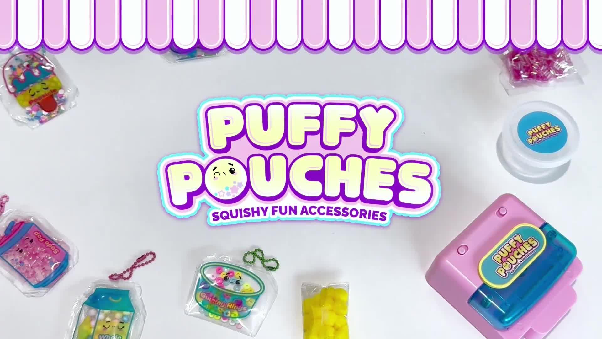 Image thumbnail 8 of 8 of Puffy Pouches Themed Set - Candy Store