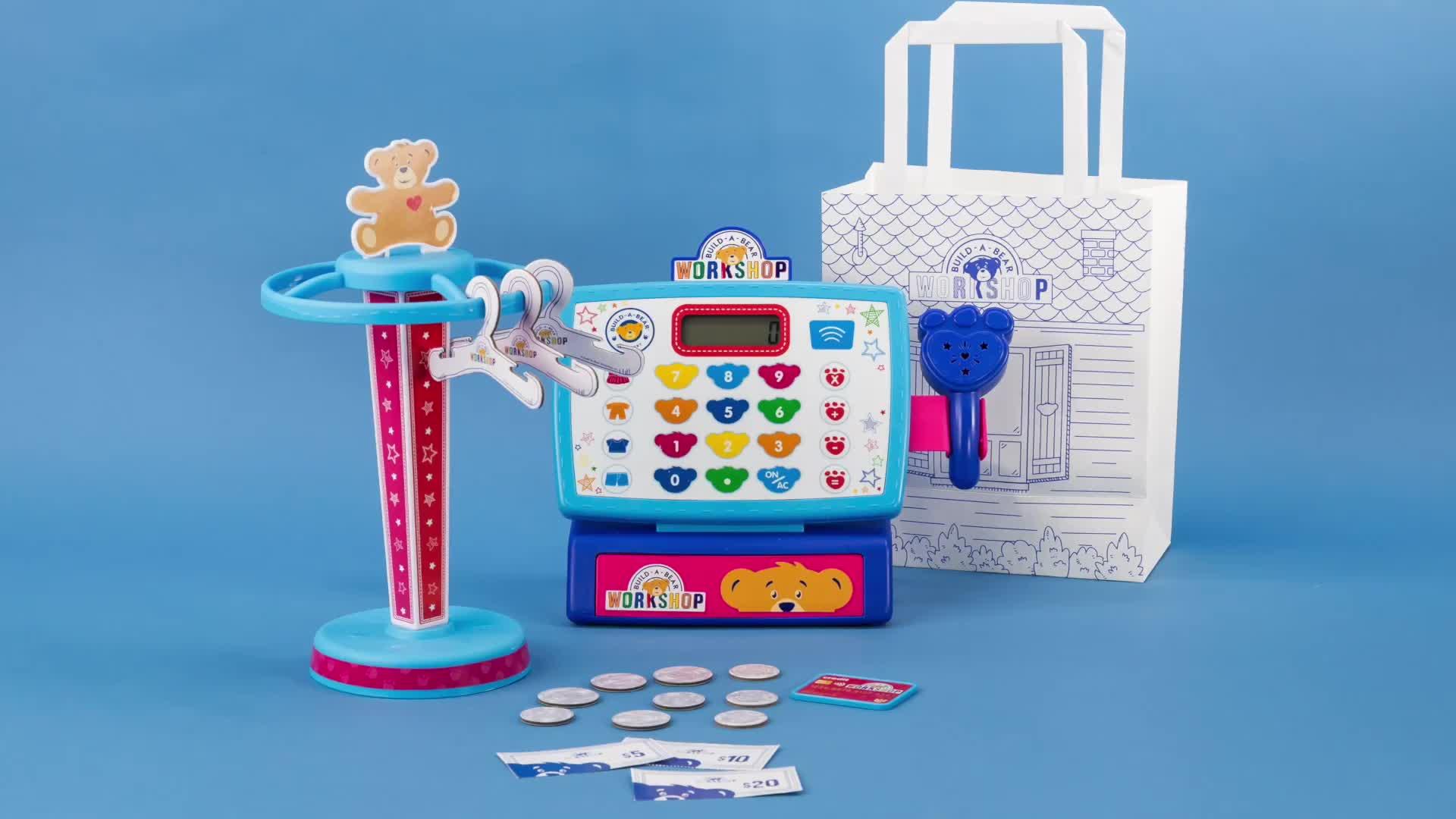 Image thumbnail 8 of 8 of Casdon Toy Build-a-Bear Workshop Shop & Checkout Set
