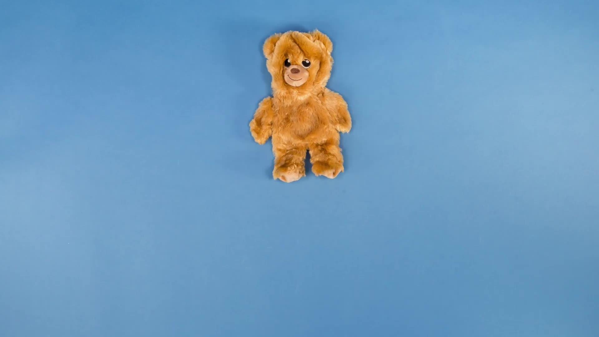 Image thumbnail 8 of 8 of Casdon Toy Build-a-Bear Workshop Furtastic Bear and Outfit Pack STYLE 1 RAINBOW
