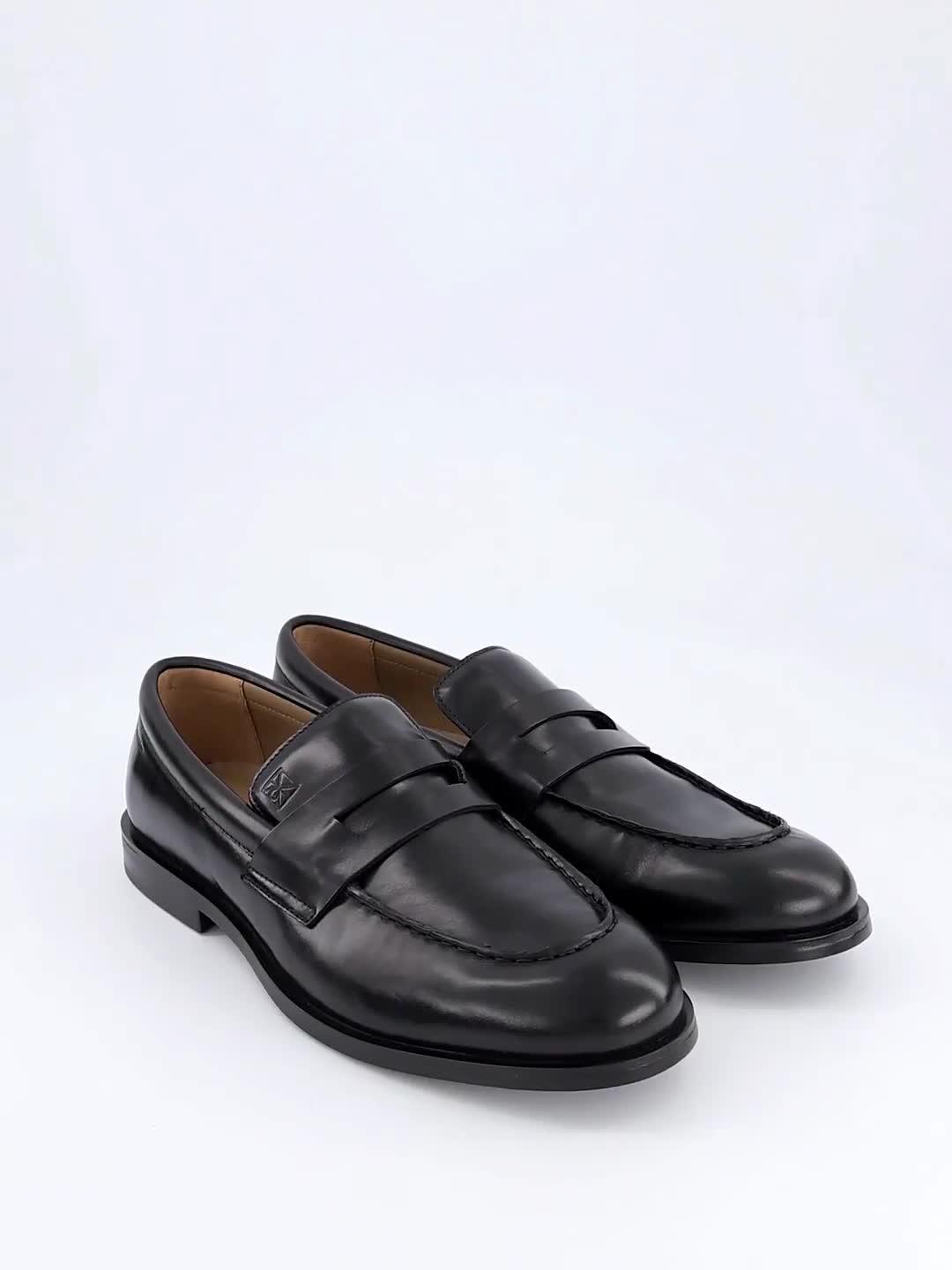 Image thumbnail 7 of 7 of Calvin Klein Rubber Cushioned&nbsp;Penny Loafer - Black