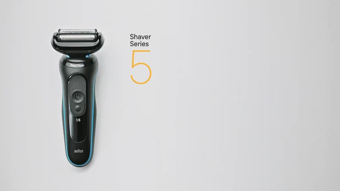 Image thumbnail 7 of 7 of Braun Series 5 Electric Shaver, Up to 50 min, +1 Attachment, 52-N1200S -&nbsp;Black