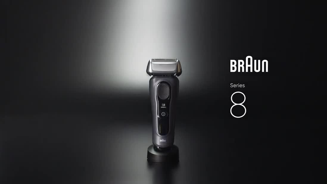 Image thumbnail 8 of 8 of Braun Series 8 Electric Shaver, SensoAdapt, 60 min, 8603S -&nbsp;Grey