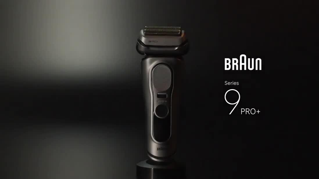 Image thumbnail 8 of 8 of Braun Series 9 PRO+ Electric Shaver, Pro SensoAdapt, SmartCare Center, 9670CC -&nbsp;Black