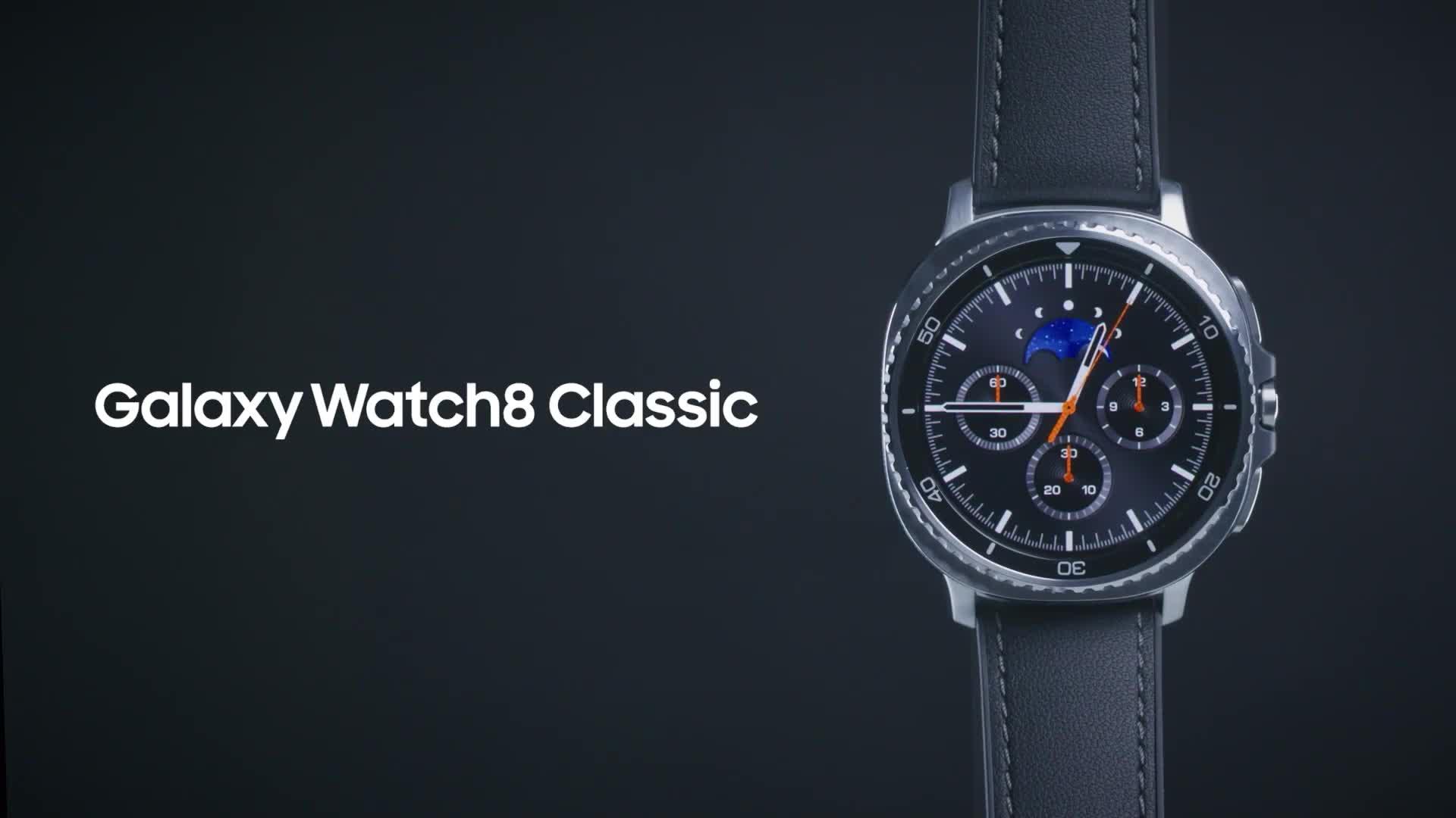 Image thumbnail 8 of 8 of Samsung Galaxy Watch8 Classic 46mm (Bluetooth), with Galaxy AI