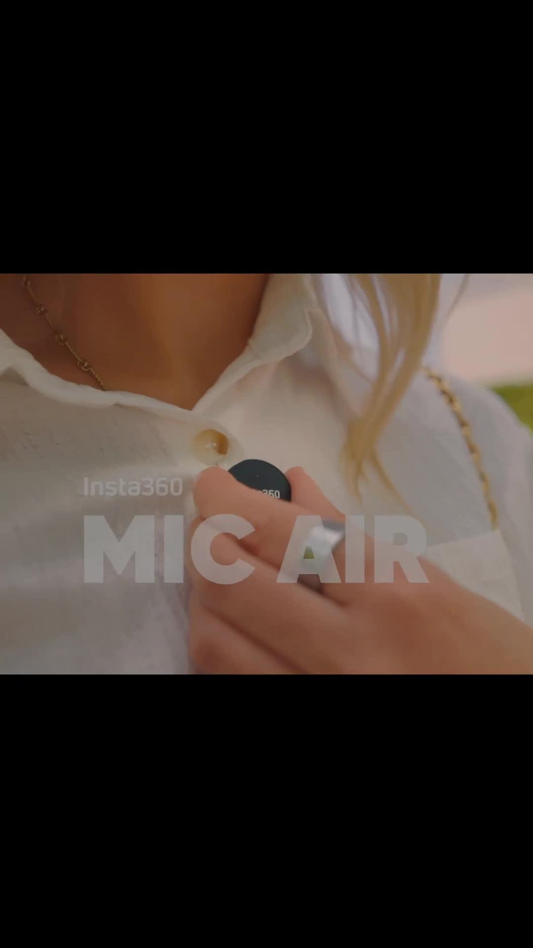 Image thumbnail 7 of 7 of Insta360 Mic Air Ultralight Transmitter -&nbsp;Black