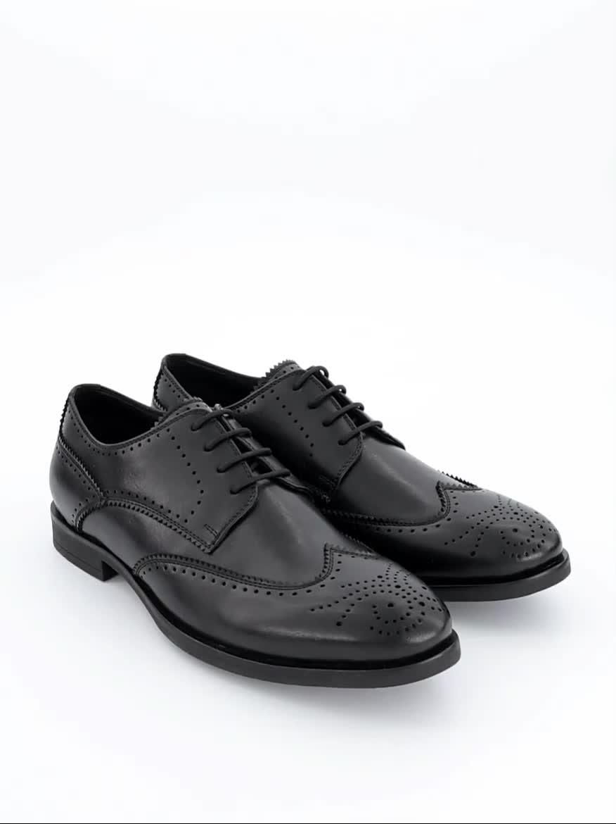 Image thumbnail 7 of 7 of The Very Collection Formal Lace Up Brogue Shoe - Standard Fit - Black