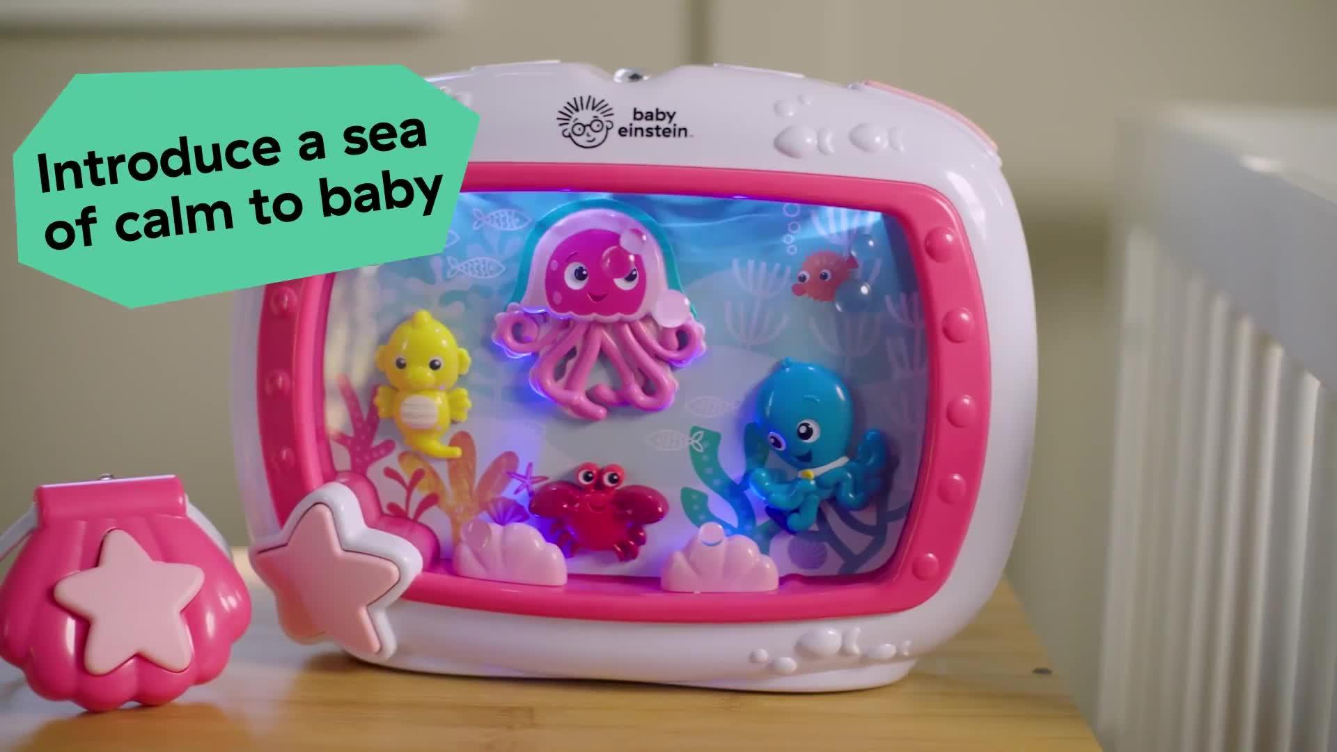 Image thumbnail 8 of 8 of Baby Einstein Sea Dreams Soother Sleep Soother - Pink