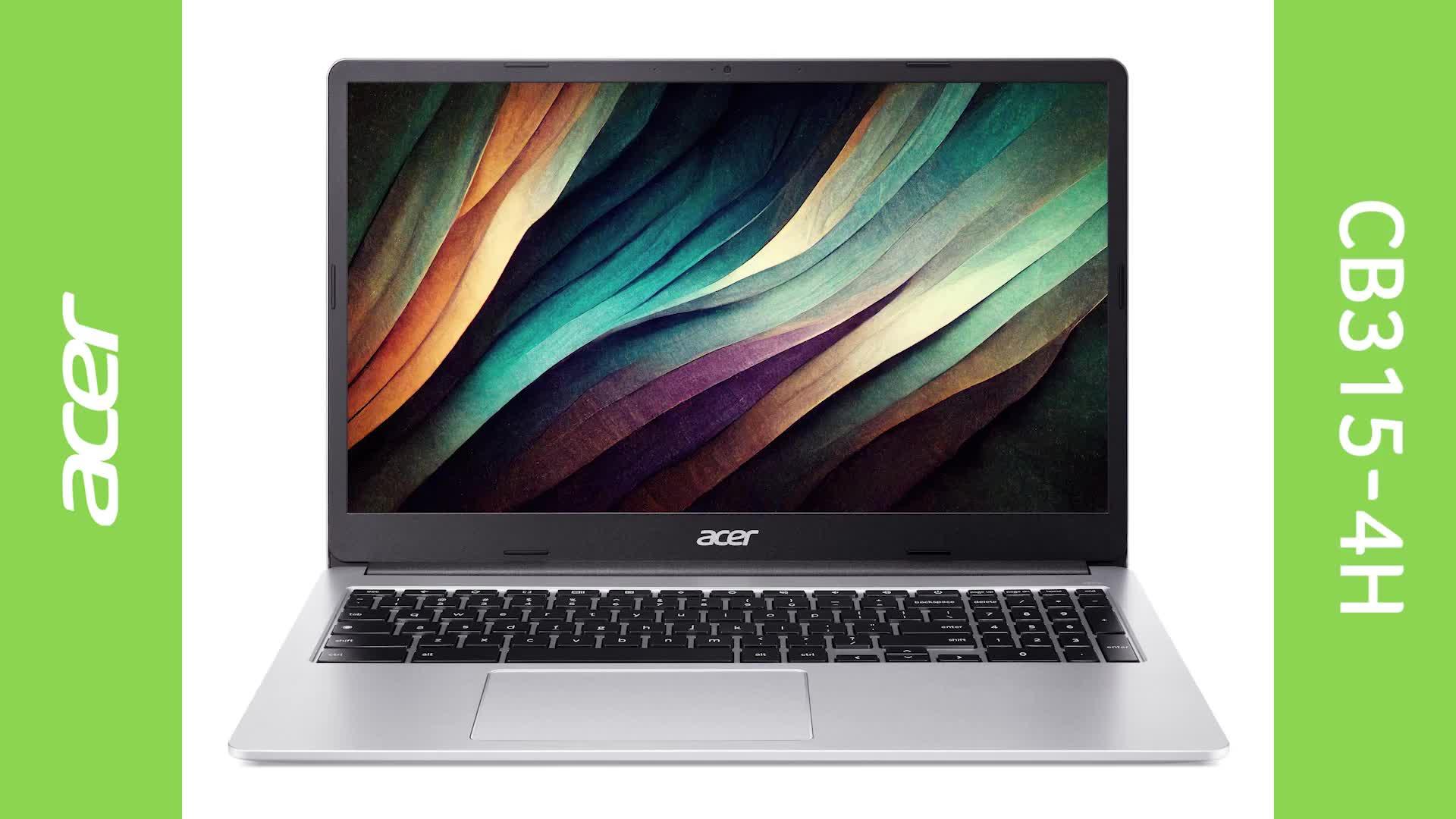Image thumbnail 8 of 8 of Acer Chromebook - 15.6in - Intel Celeron - 8GB RAM - 128GB - Silver