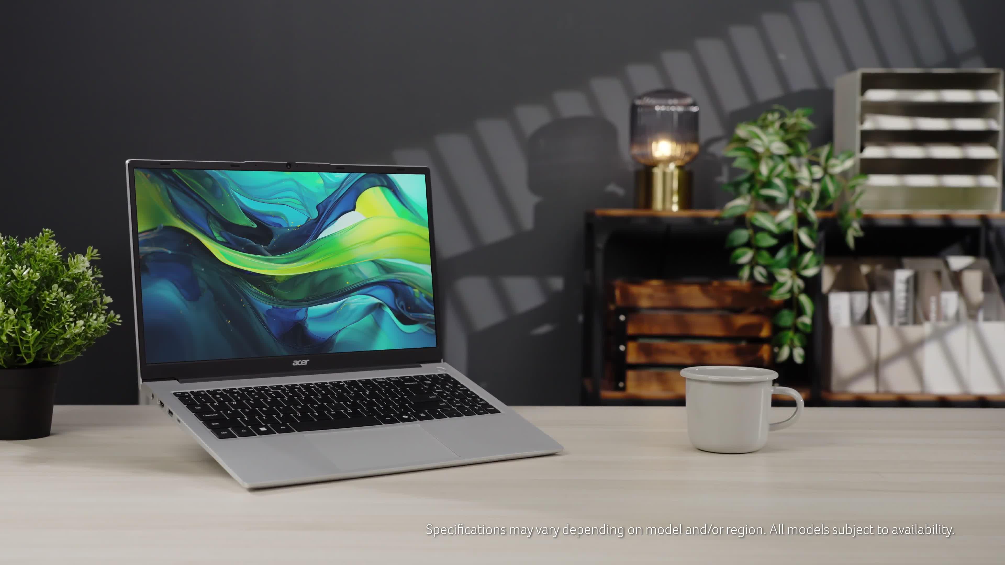 Image thumbnail 8 of 8 of Acer Aspire Lite - 15.6in Laptop - Intel N150 - 4GB RAM - 128GB - Iron