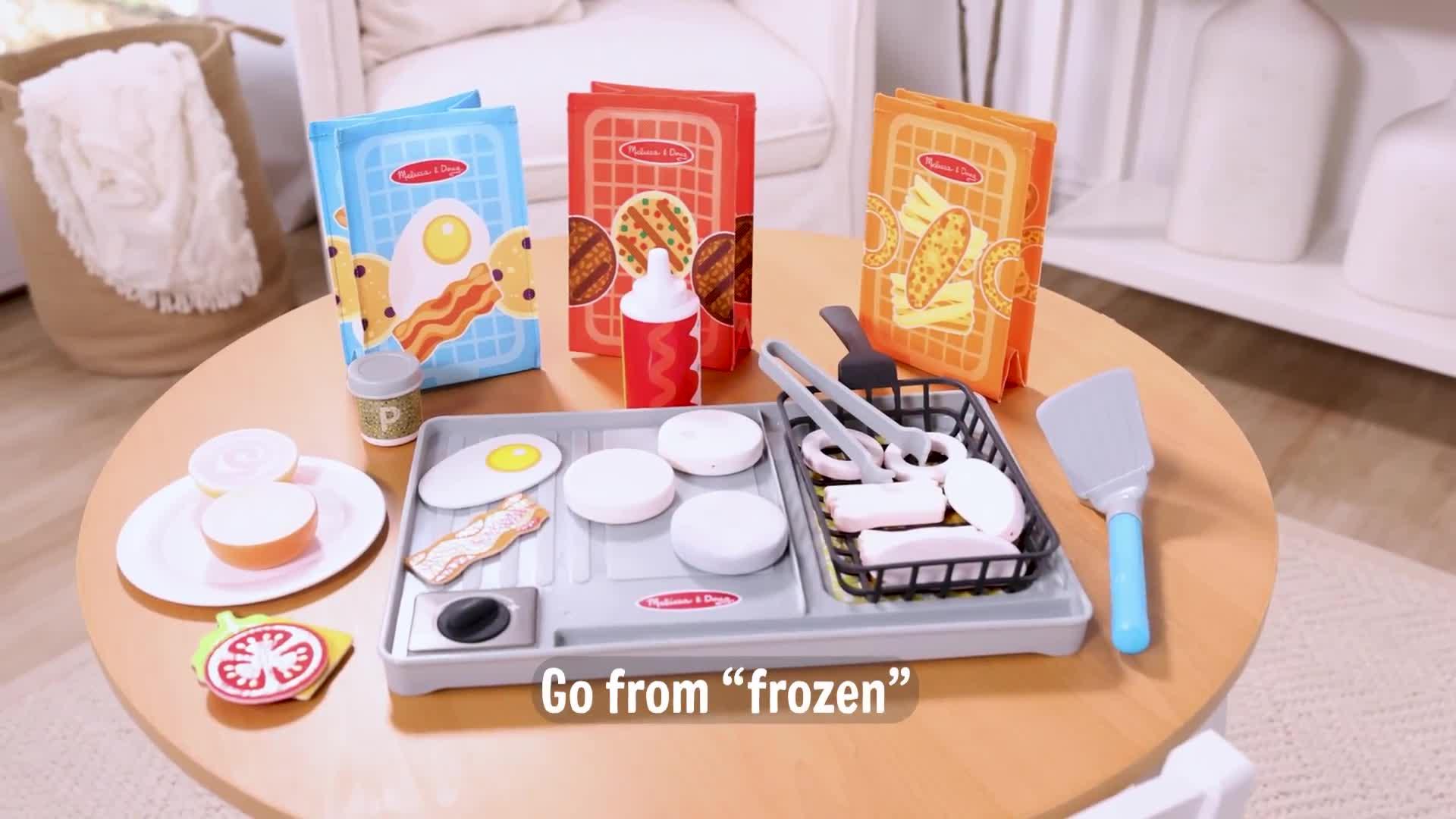 Image thumbnail 8 of 8 of Melissa & Doug Flip &amp; Fry Grill Playset
