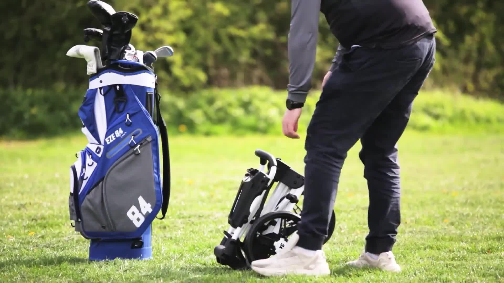 Image thumbnail 8 of 8 of Eze Glide BOLT2 Trolley - MATT BLK / BLU