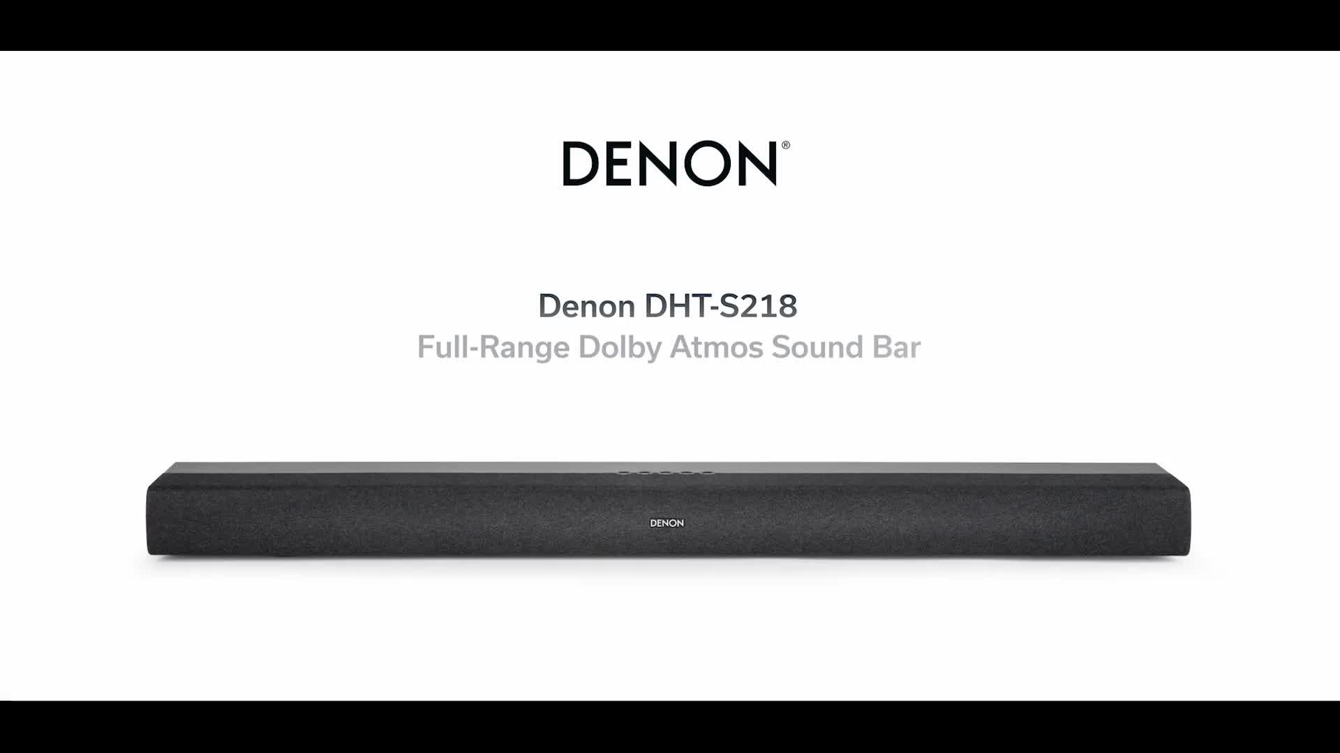 Image thumbnail 8 of 8 of Denon DHTS218 Black