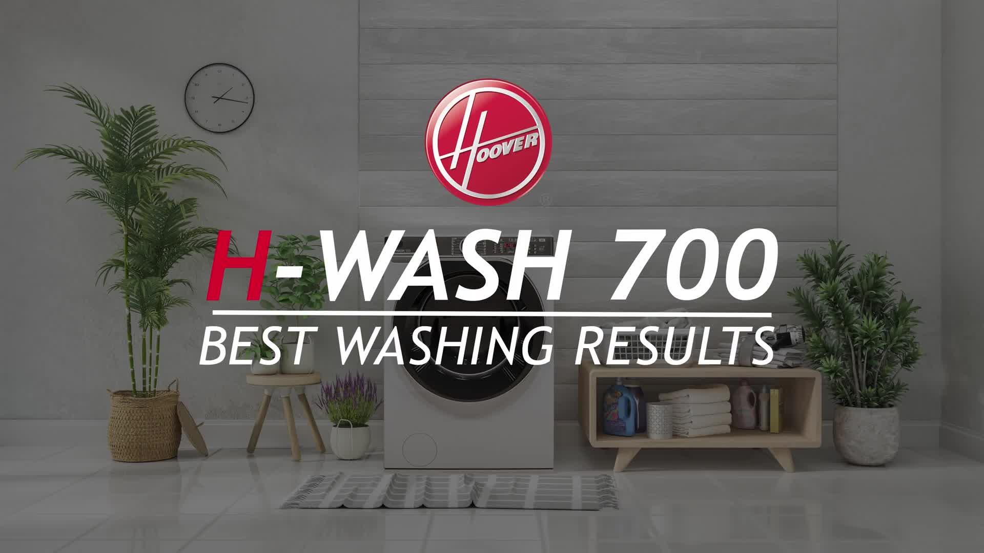 Image thumbnail 8 of 8 of Hoover H3WPS4106TAMBR80 10kg 1400 Spin Washing Machine - Graphite