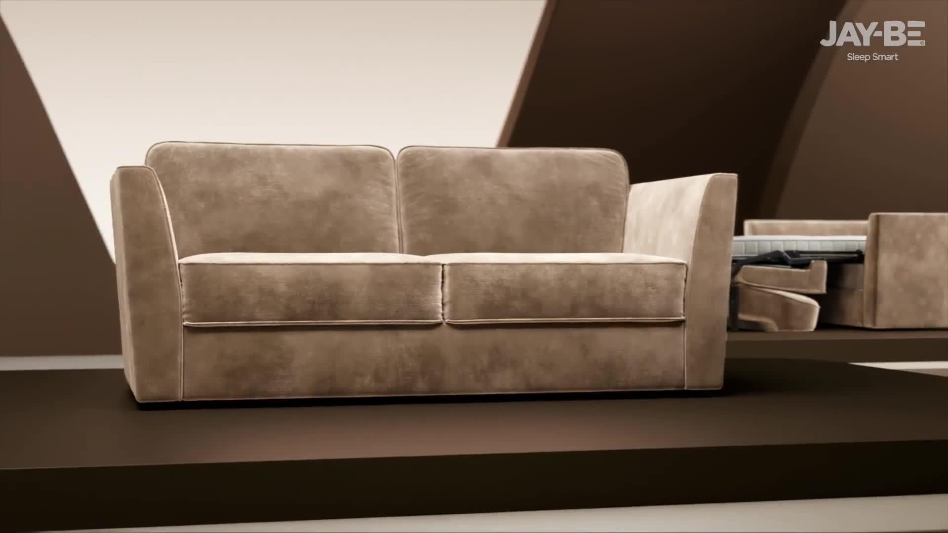 Image thumbnail 8 of 8 of Jaybe Elegance Three Seater Sofa Bed With E-sprung  Mattress