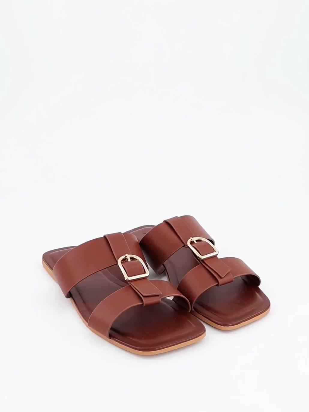 Image thumbnail 7 of 7 of The Very Collection Real Leather Buckle Slider