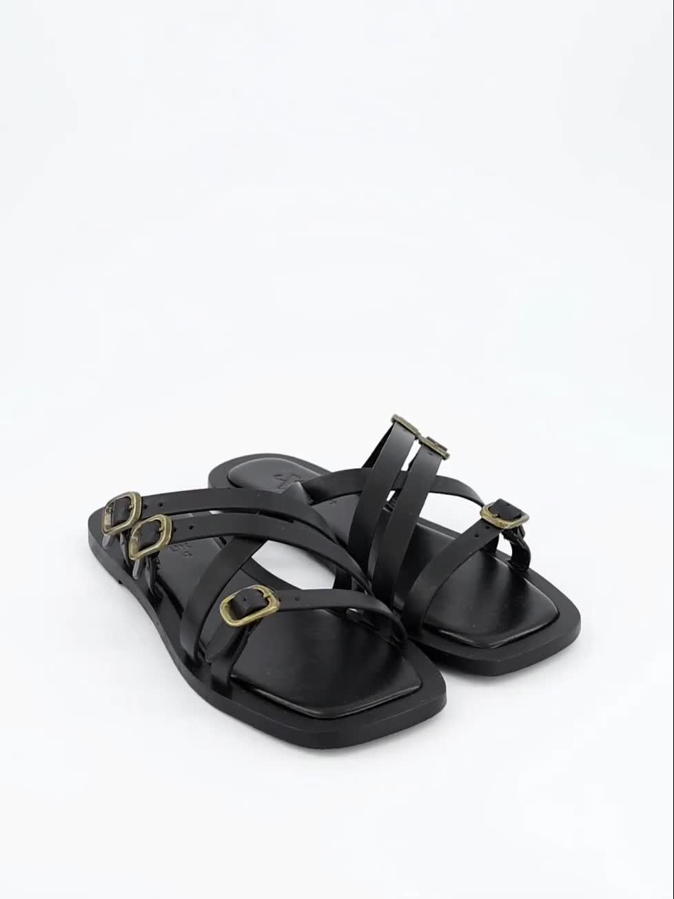 Image thumbnail 7 of 7 of The Very Collection Real Leather Buckle Slider