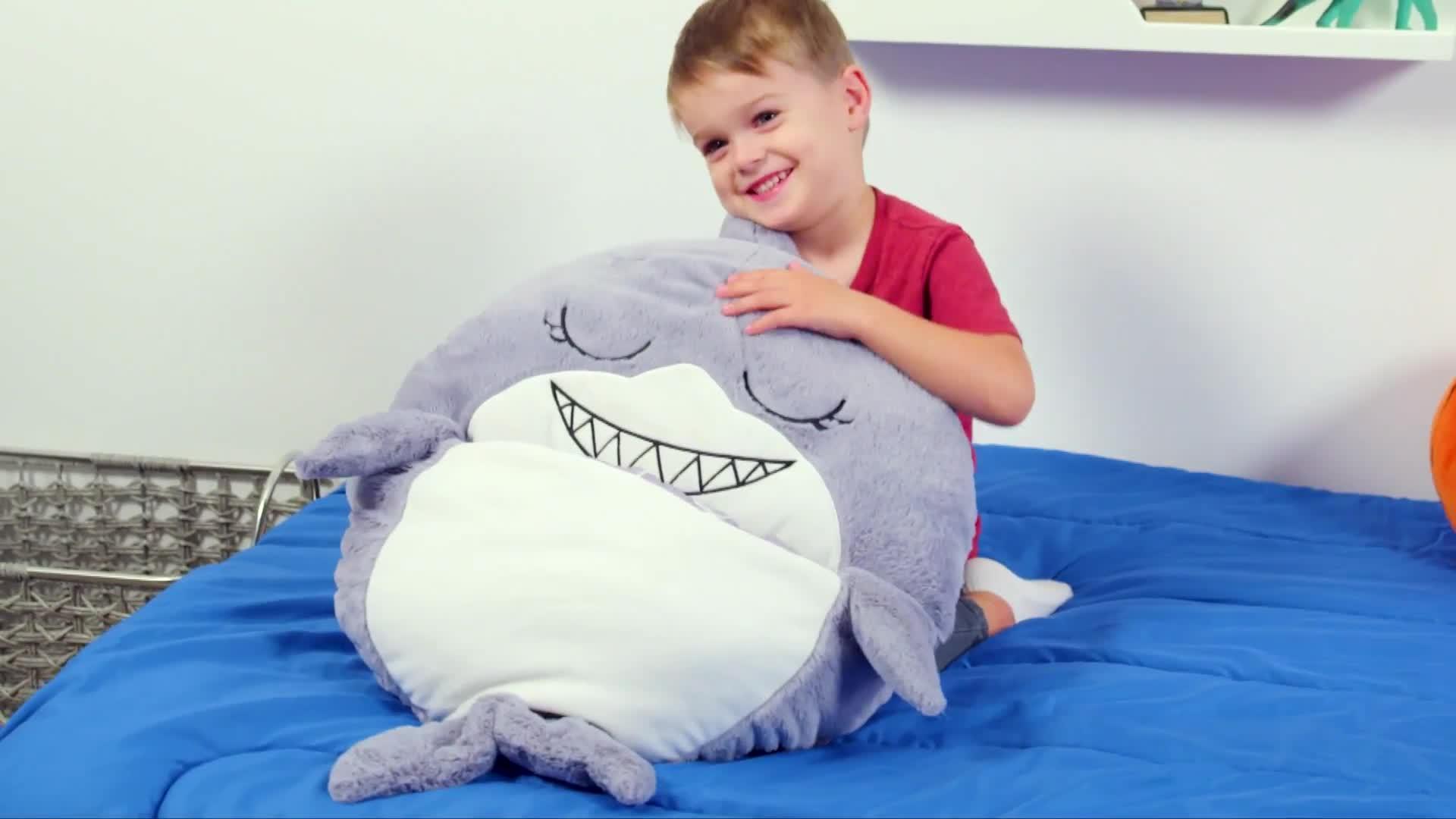Image thumbnail 8 of 8 of Happy Nappers Blue Shark (Large) Series 4
