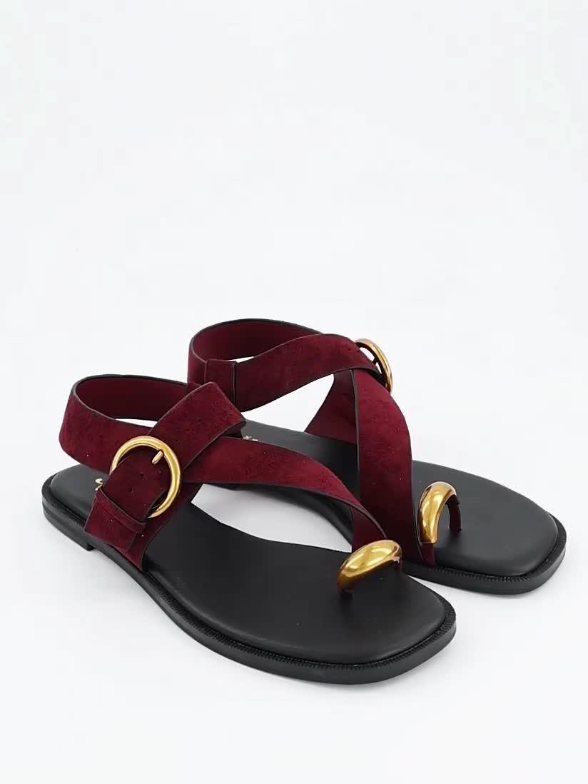 Image thumbnail 7 of 7 of The Very Collection Flat Sandal With Toe Ring