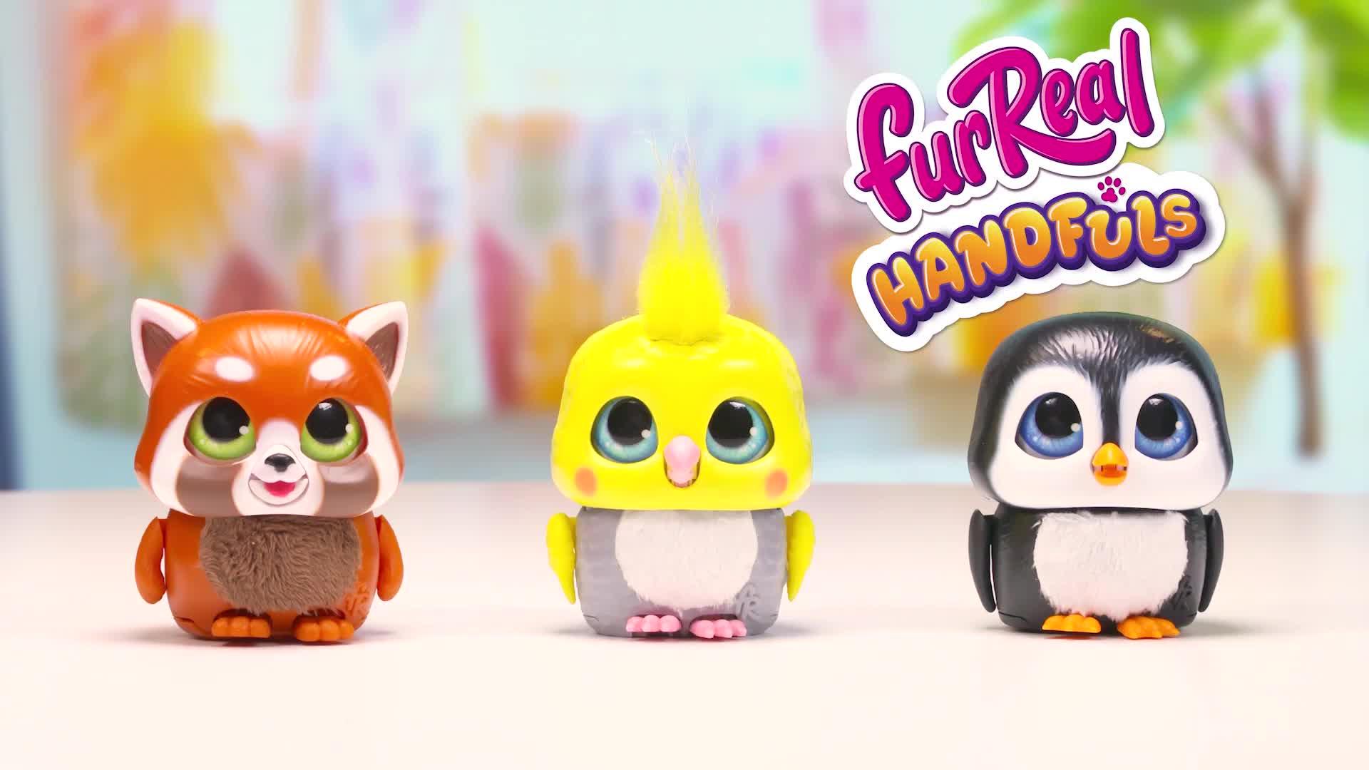 Image thumbnail 8 of 8 of FurReal Friends FurReal Handfuls - Cockatoo