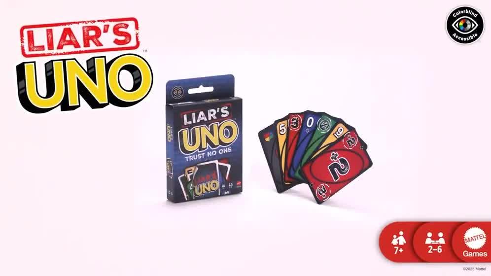 Image thumbnail 6 of 6 of Uno Liar's UNO Card Game