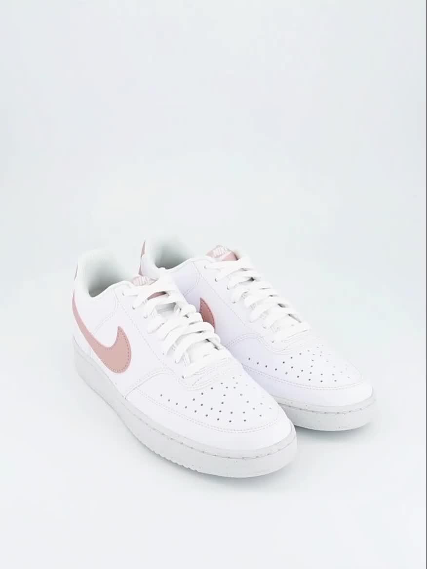 Image thumbnail 7 of 7 of Nike Women's Court Vision Low Next Nature Trainers - White