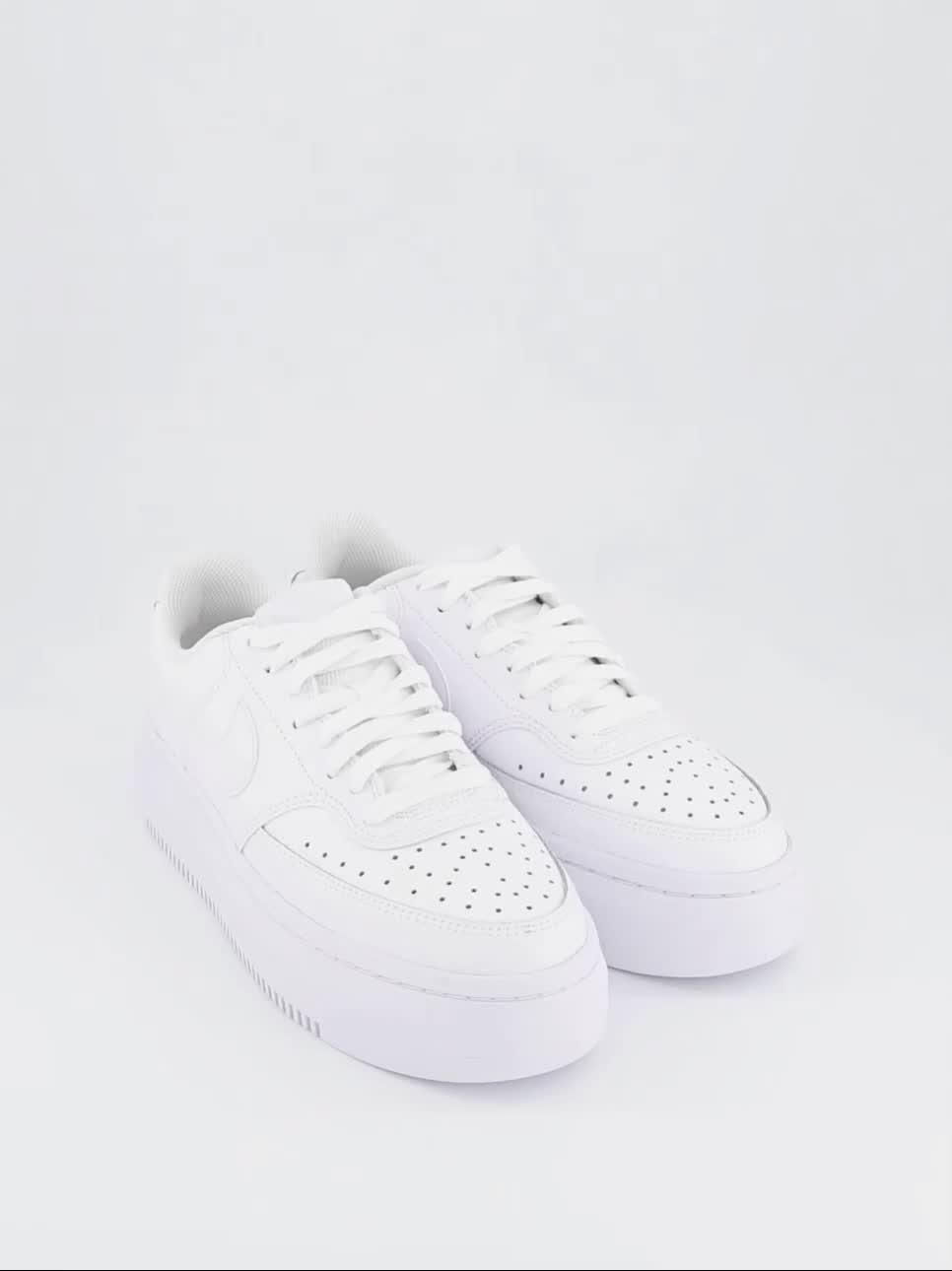 Image thumbnail 8 of 8 of Nike Women's Court Vision Alta Trainers - White