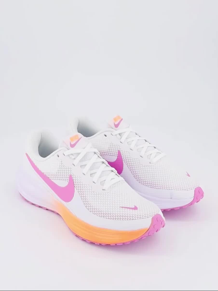 Image thumbnail 5 of 5 of Nike Womens Running Revolution 8 Trainers - White