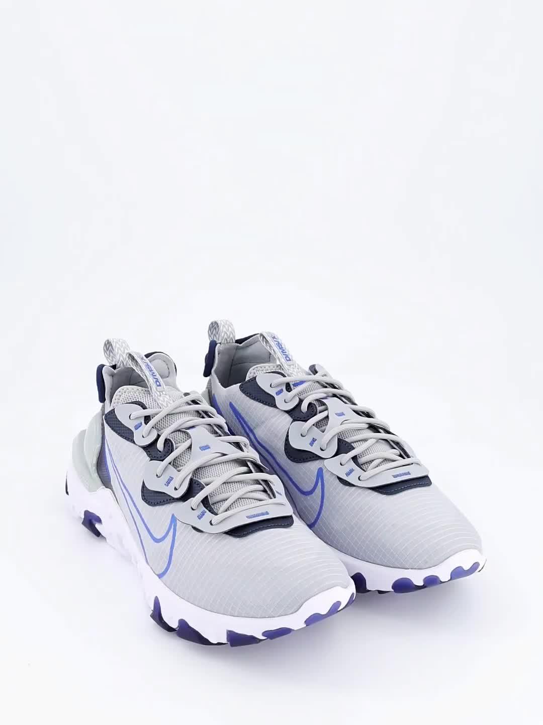 Image thumbnail 8 of 8 of Nike Mens React Vision Trainers&nbsp;- Grey