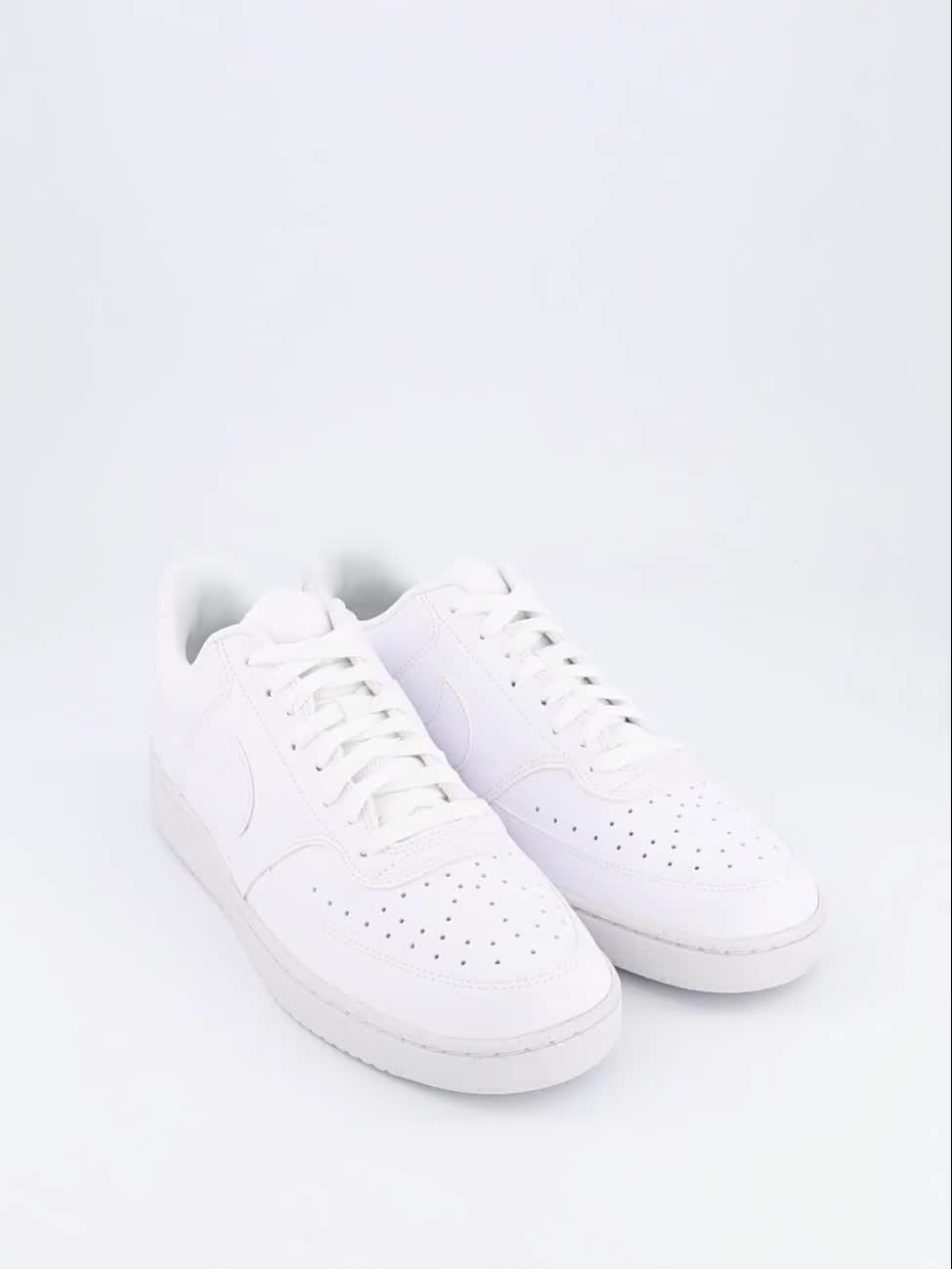 Image thumbnail 8 of 8 of Nike Men's Court Vision Low Next Nature Trainers - White
