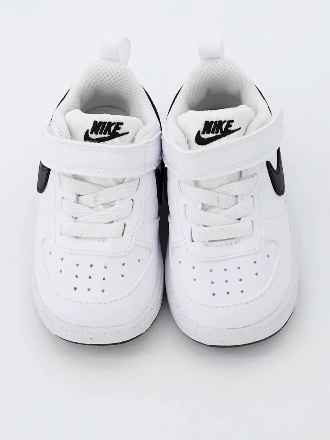 Image thumbnail 8 of 8 of Nike Baby/Toddler Nike Court Borough Low Recraft Trainers - White