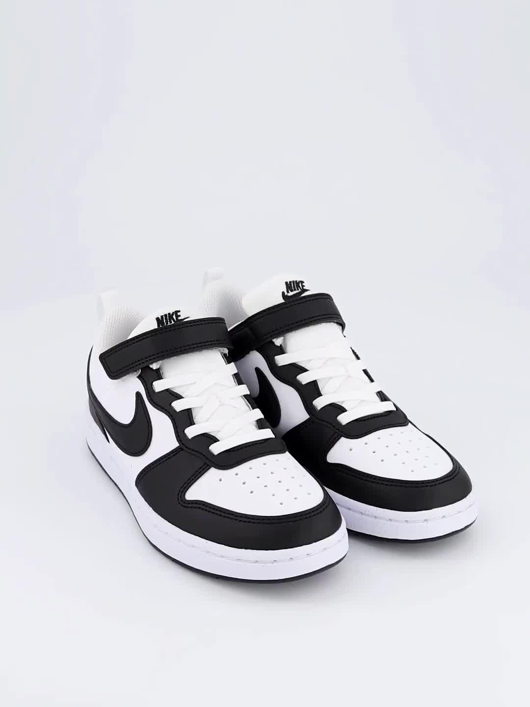 Image thumbnail 8 of 8 of Nike Little Kids' Court Borough Low Recraft Trainers - White