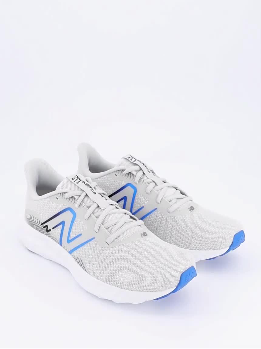 Image thumbnail 5 of 5 of New Balance Mens Running 411 V3 Trainers - Grey