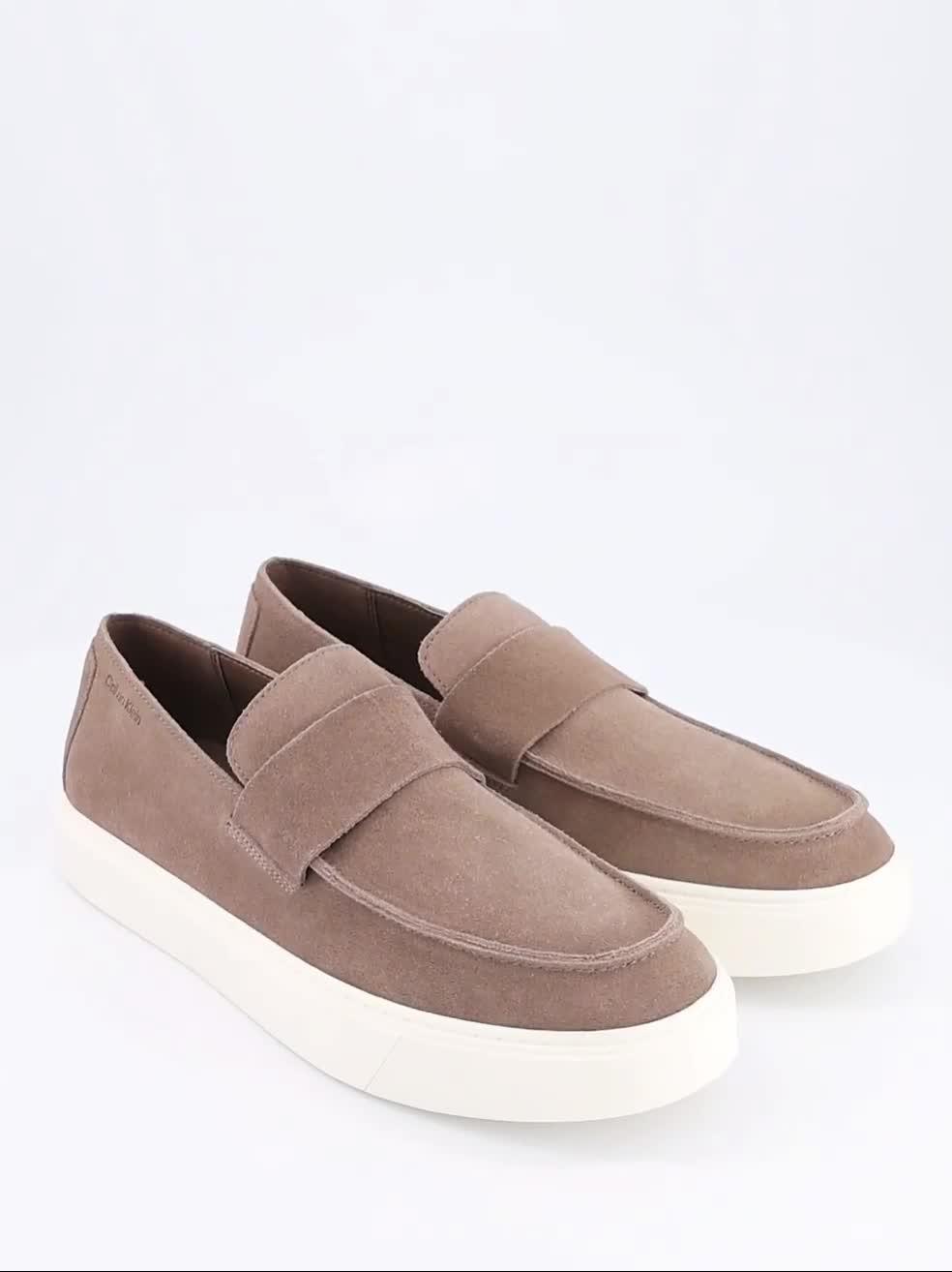 Image thumbnail 7 of 7 of Calvin Klein Hybrid Clean Cup Loafer Band Shoes - Natural