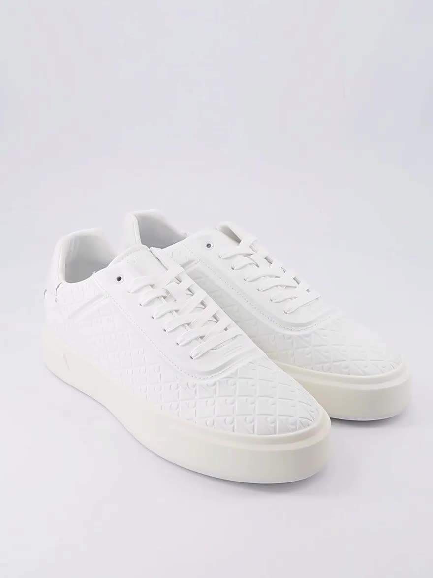 Image thumbnail 7 of 7 of Calvin Klein Basket Cup Oxford Trainer - White