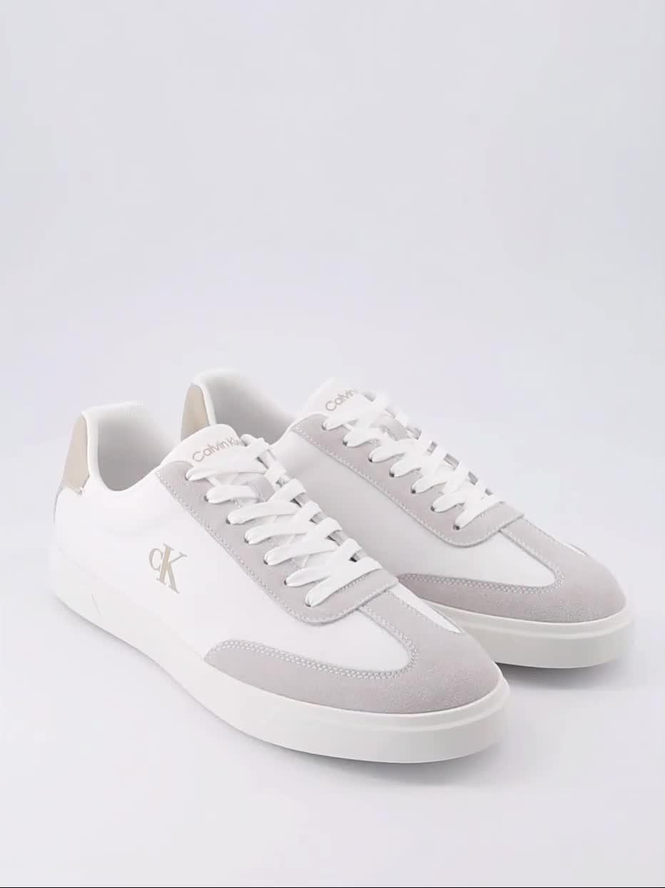 Image thumbnail 7 of 7 of Calvin Klein Low Profile Cupsole Trainers - White