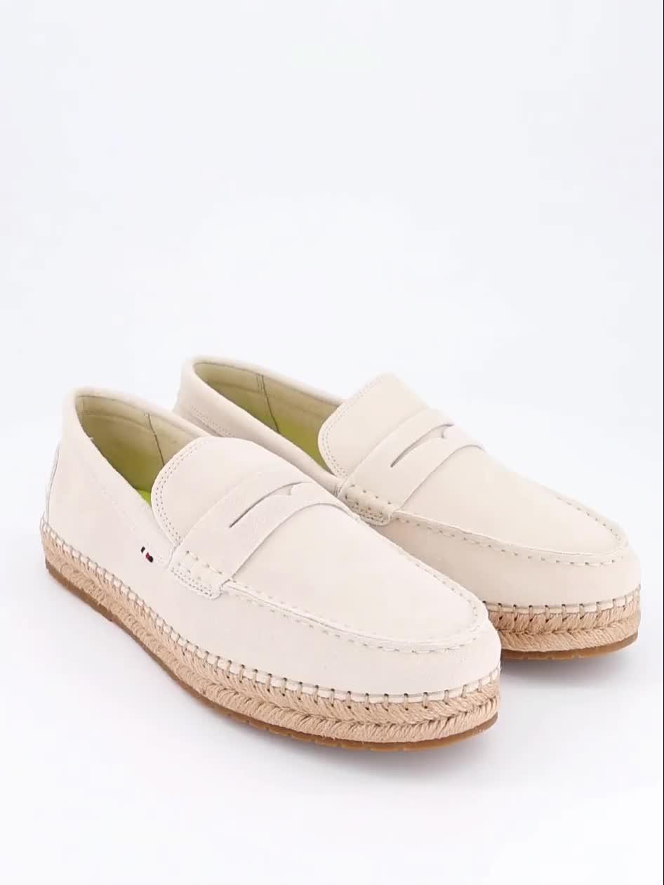 Image thumbnail 7 of 7 of Tommy Hilfiger Flexible Suede Espadrille - Beige