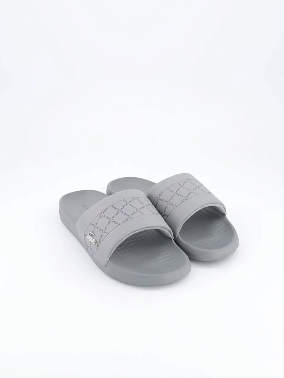 Image thumbnail 7 of 7 of Lacoste Serve Hybrid Sliders - Grey