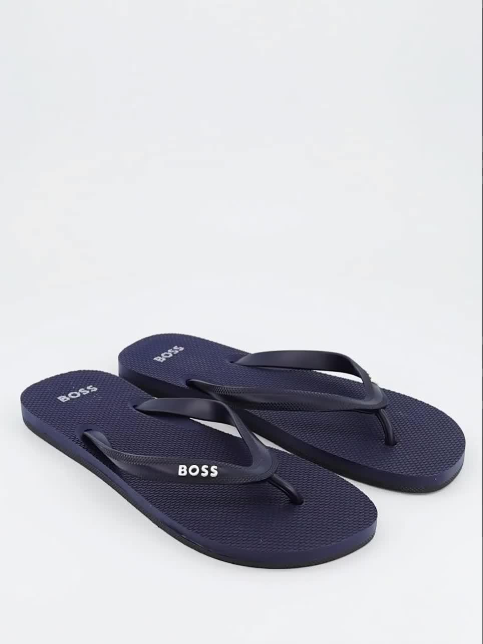 Image thumbnail 7 of 7 of BOSS Tracy Flip Flop - Navy