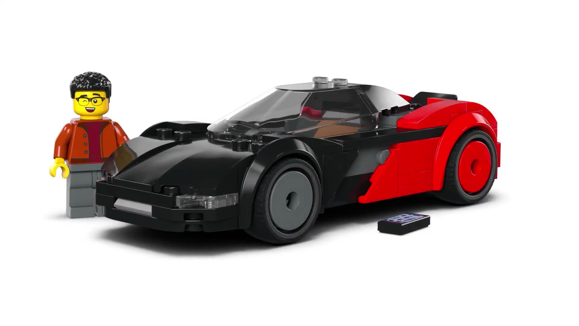 Image thumbnail 8 of 8 of LEGO City EV Supercar Toy Building Kit and Minifigure (60486)