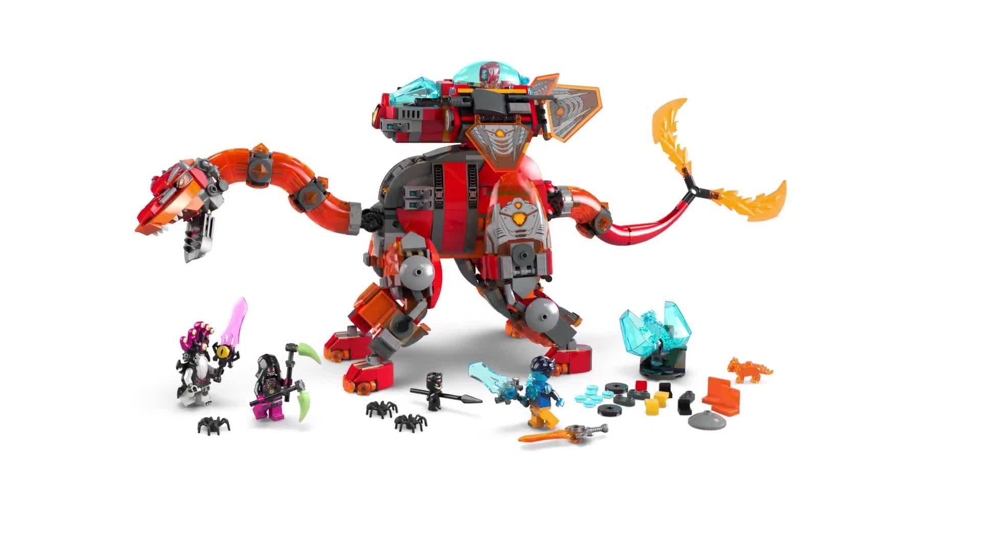 Image thumbnail 8 of 8 of LEGO DreamZzz 2 in 1 Dino Jet - Dinosaur Toy 71514