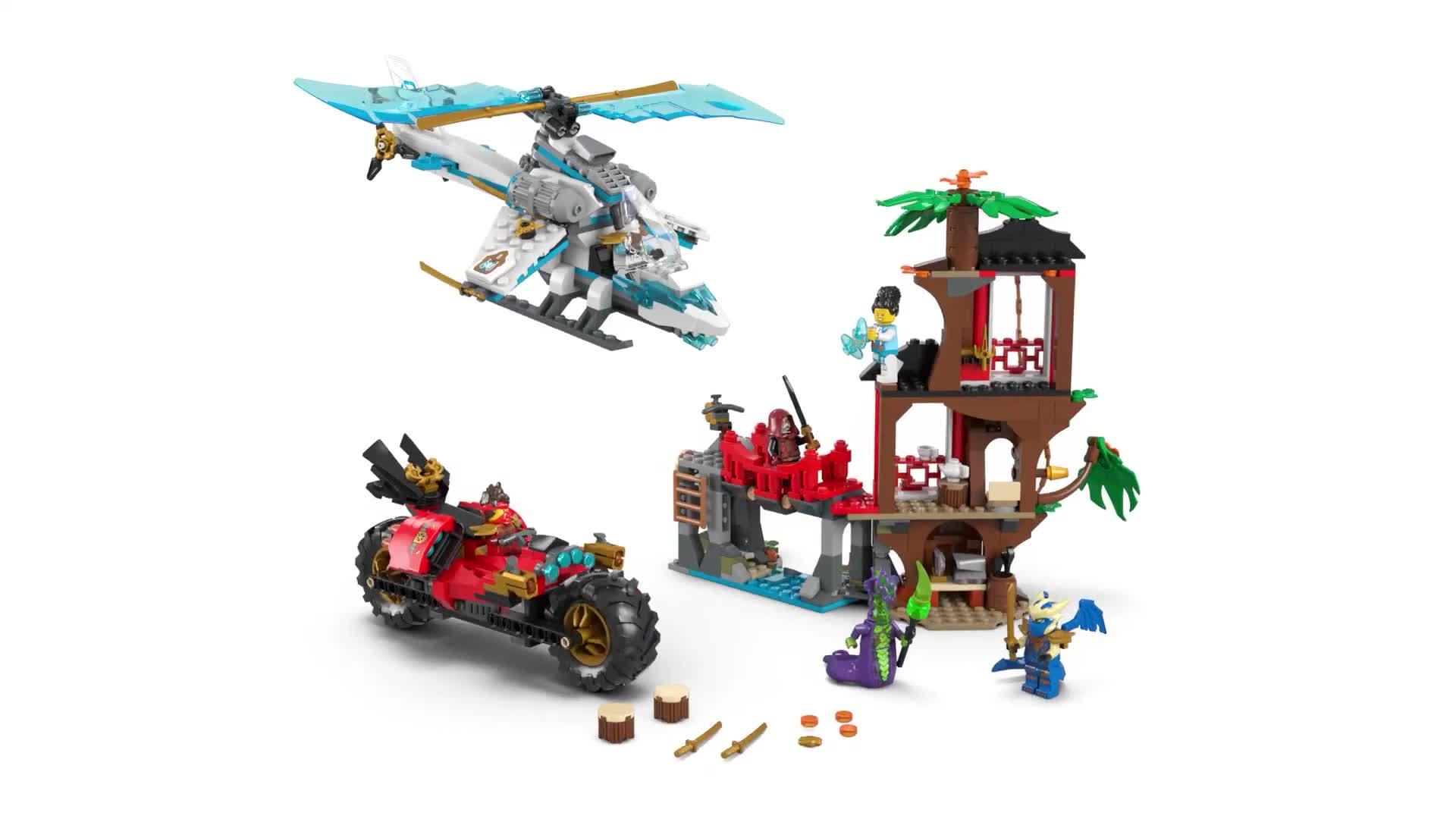 Image thumbnail 8 of 8 of LEGO Ninjago Ninja Vehicle Tree House Battle (71857)