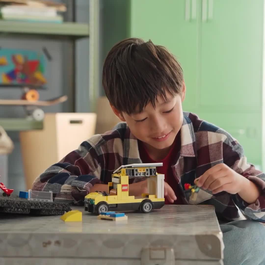 Image thumbnail 8 of 8 of LEGO City The LEGO Van Toy with 2 Minifigures 60500