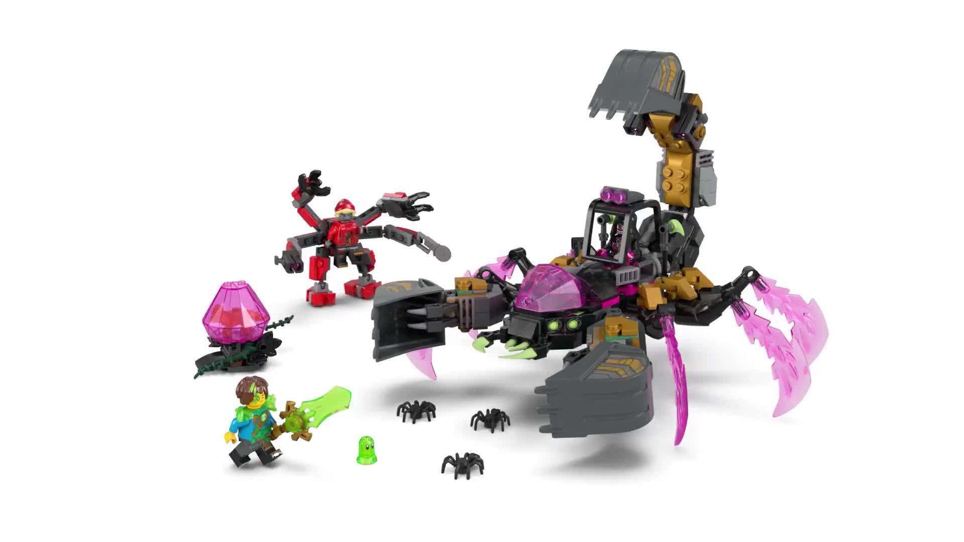 Image thumbnail 3 of 3 of LEGO DreamZzz 2-in-1 Nightmare Scorpion Digger (71513)