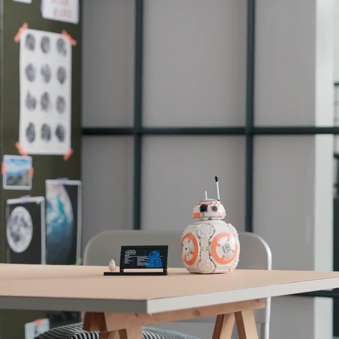 Image thumbnail 8 of 8 of LEGO Star Wars BB-8 Astromech Droid Figure (75452)