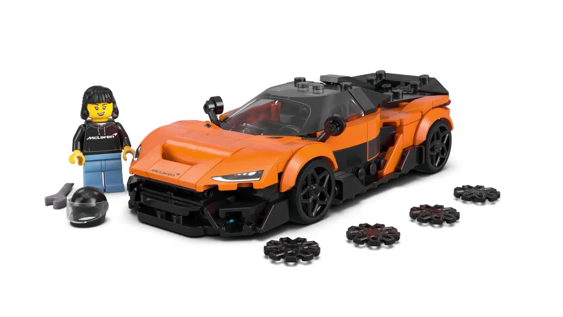 Image thumbnail 6 of 6 of LEGO Speed Champions McLaren W1 Toy Car Model&nbsp;77257