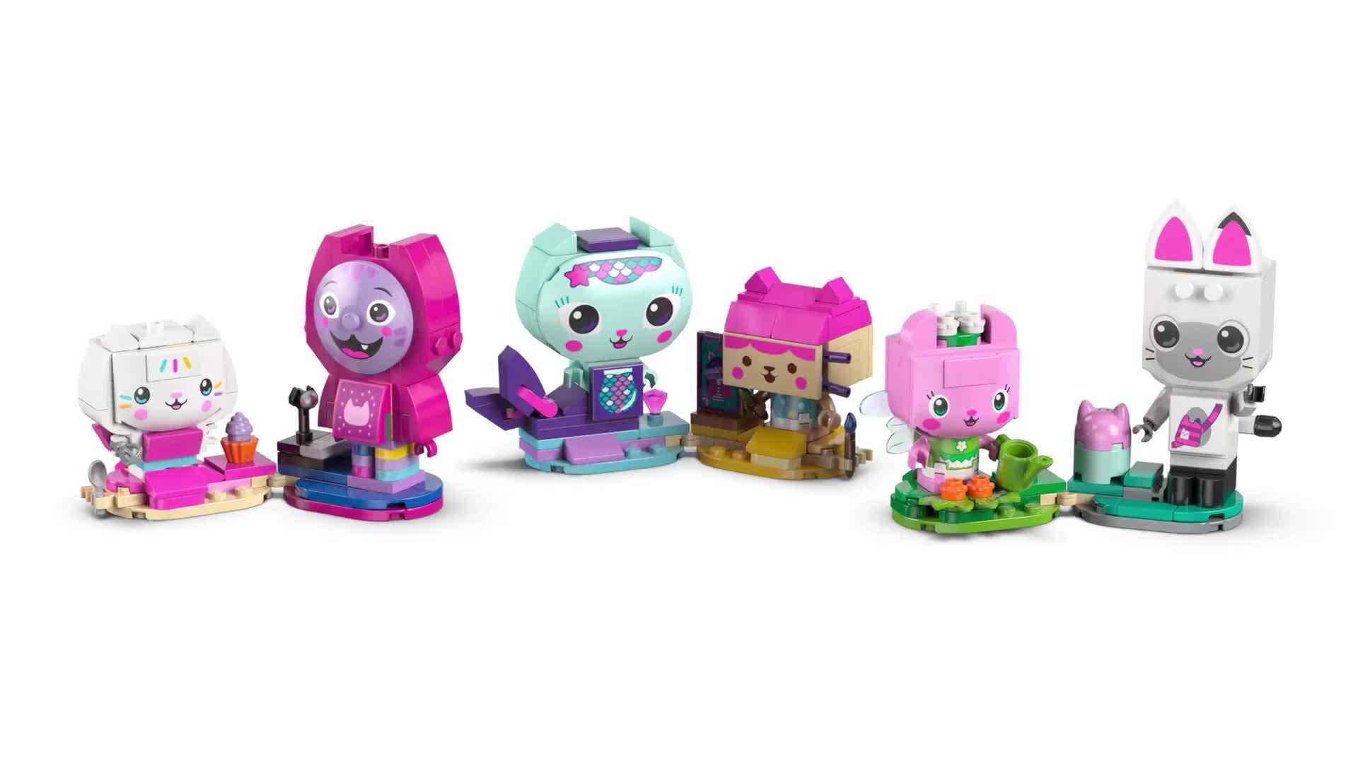 Image thumbnail 8 of 8 of LEGO Gabby's Dollhouse Gabby's Brick-Built Cat Friends (11215)